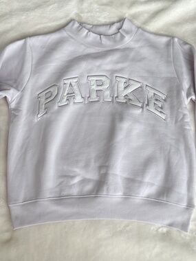 Parke Varsity Mockneck Lilac Parke Sport Sz L / XL NEW